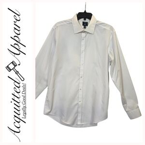 Arrow Slim Fit Wrinkle Free Long Sleeve Dress Shirt 16 - 16 1/2 NWT